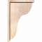 Ekena Millwork Carmel Smooth Corbel w/Backplate, Douglas Fir, 5 1/2"W x 14"D x 22"H COR06X14X22CAR01SDF - alternate 3